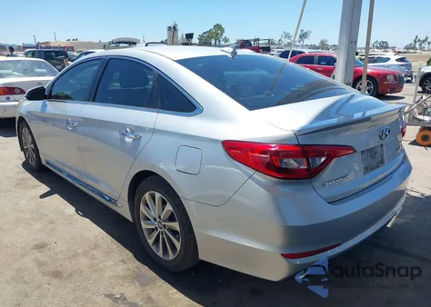 2017 Hyundai Sonata Sport z USA, uszkodzony, nr VIN 5NPE34AFXHH584008